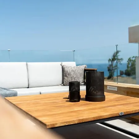 Palm - Incredible With 5 Rooms, Amazing Sea View And Private Pool Villa Fuengirola