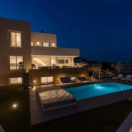Palm - Incredible With 5 Rooms, Amazing Sea View And Private Pool Fuengirola